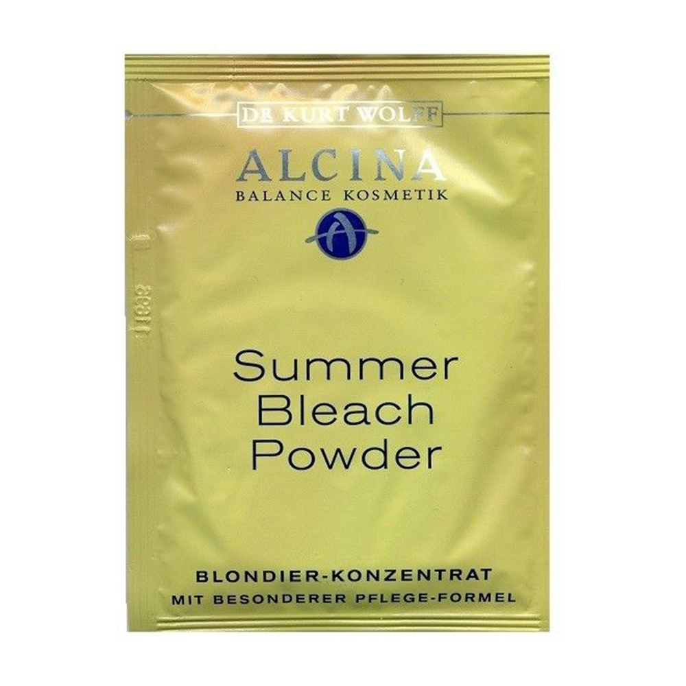 Пудра для знебарвлення волосся Alcina Summer Bleach Powder з ароматом ванілі, 25 г