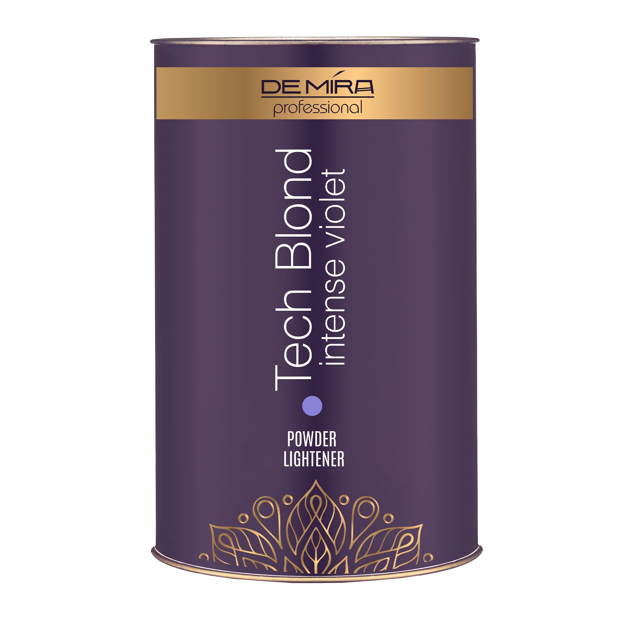 Знебарвлювальна пудра для волосся DeMira Professional Tech Blond Intense Violet Powder з антижовтим ефектом, фіолетова, 300 г
